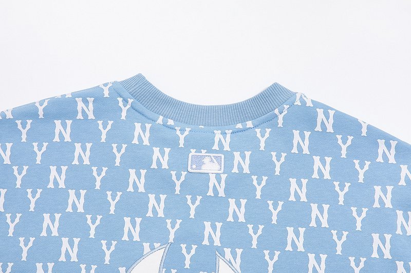 Свитшот MLB X New York Letter Print "Blue" фото № 5