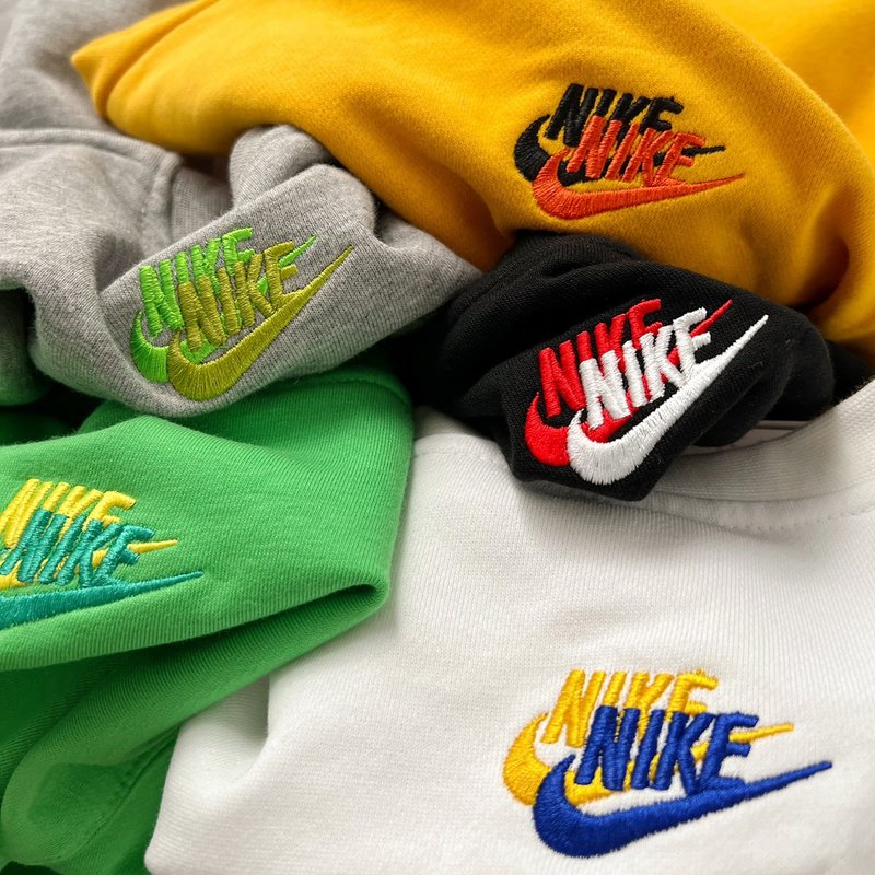 Свитшот Nike With Brand Logos "Black" фото № 3