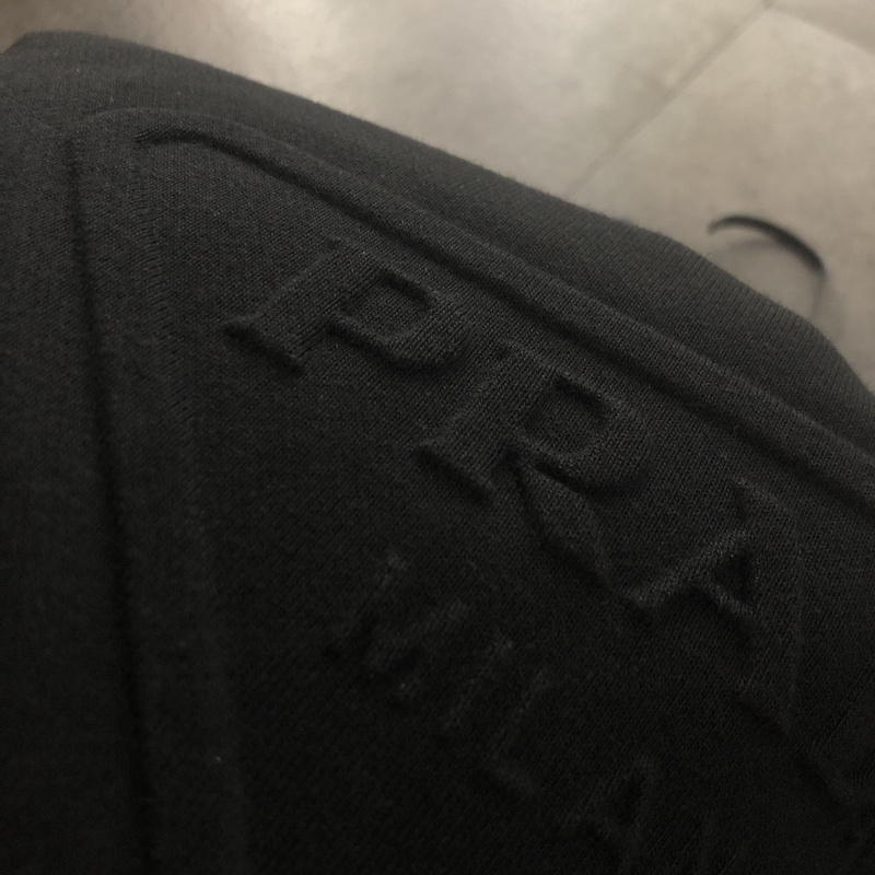 Свитшот Prada With Logo And Emblem "Black" фото № 3