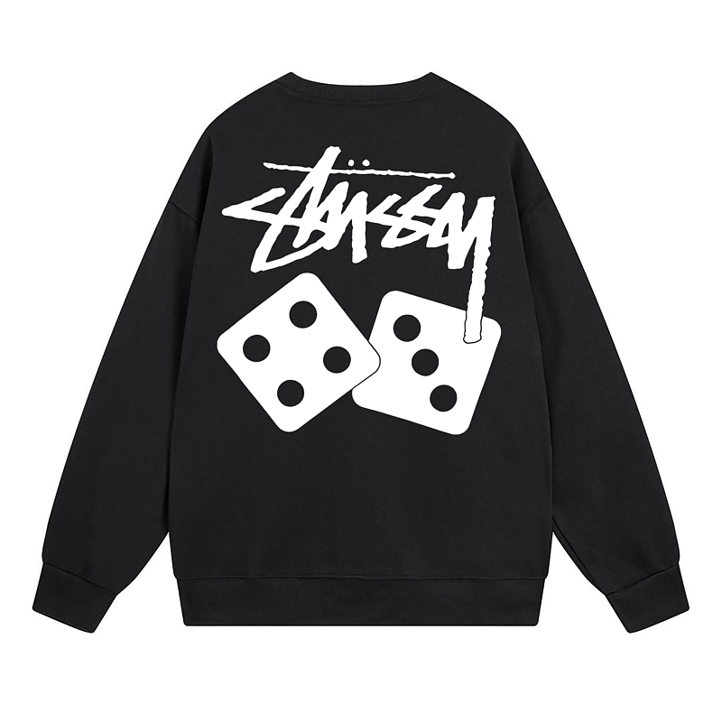 Свитшот Stussy Playing Dice Seven "Black" фото № 2