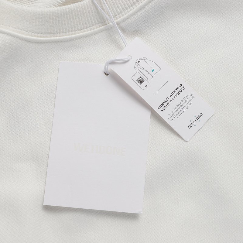 Свитшот We11done 15 06 "White" фото № 5