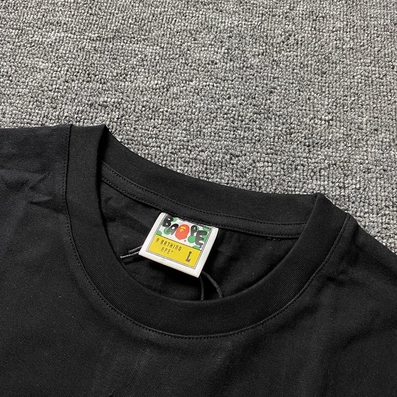 Футболка A Bathing Ape Tree Monkey "Black" фото № 4