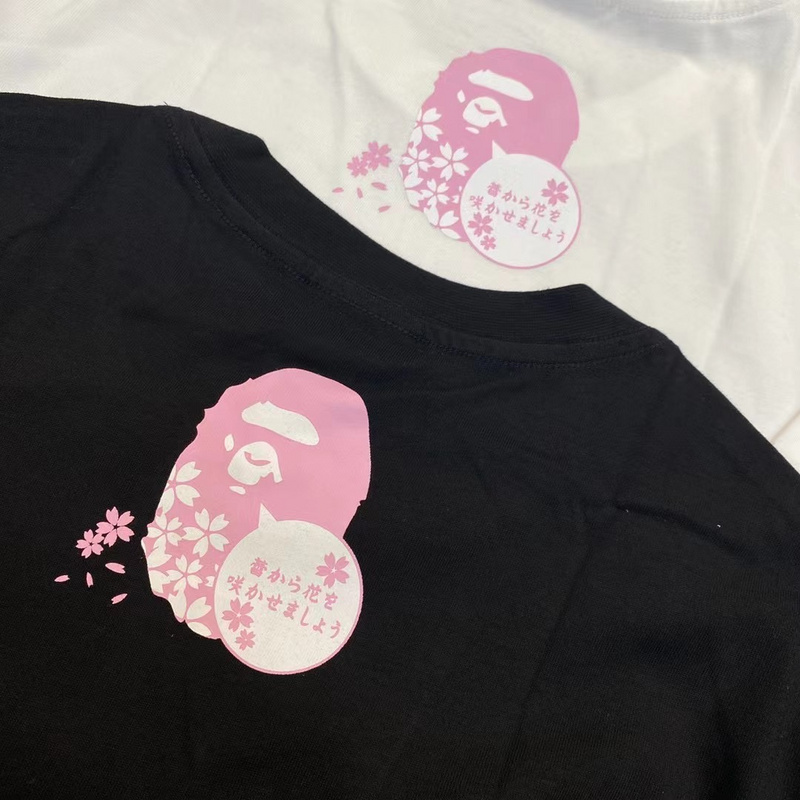 Футболка A Bathing Ape Tree Monkey "Black" фото № 5