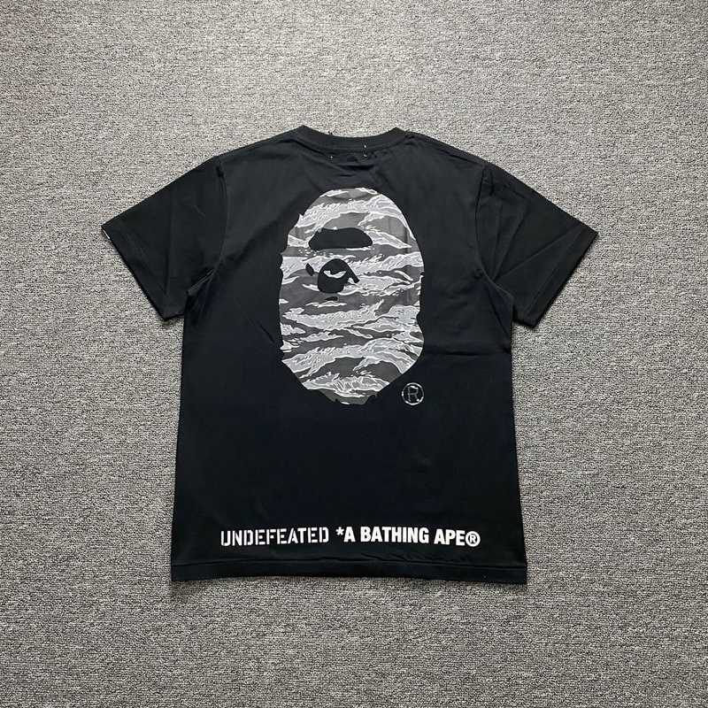 Футболка A Bathing Ape Undefeated "Black" фото № 2