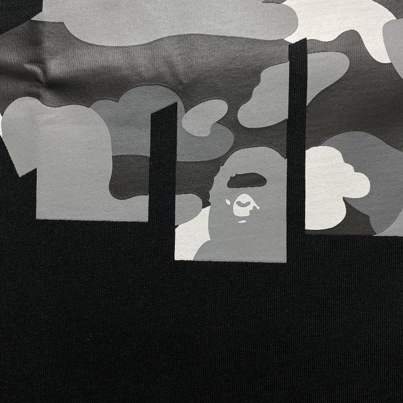 Футболка A Bathing Ape Undefeated "Black" фото № 5