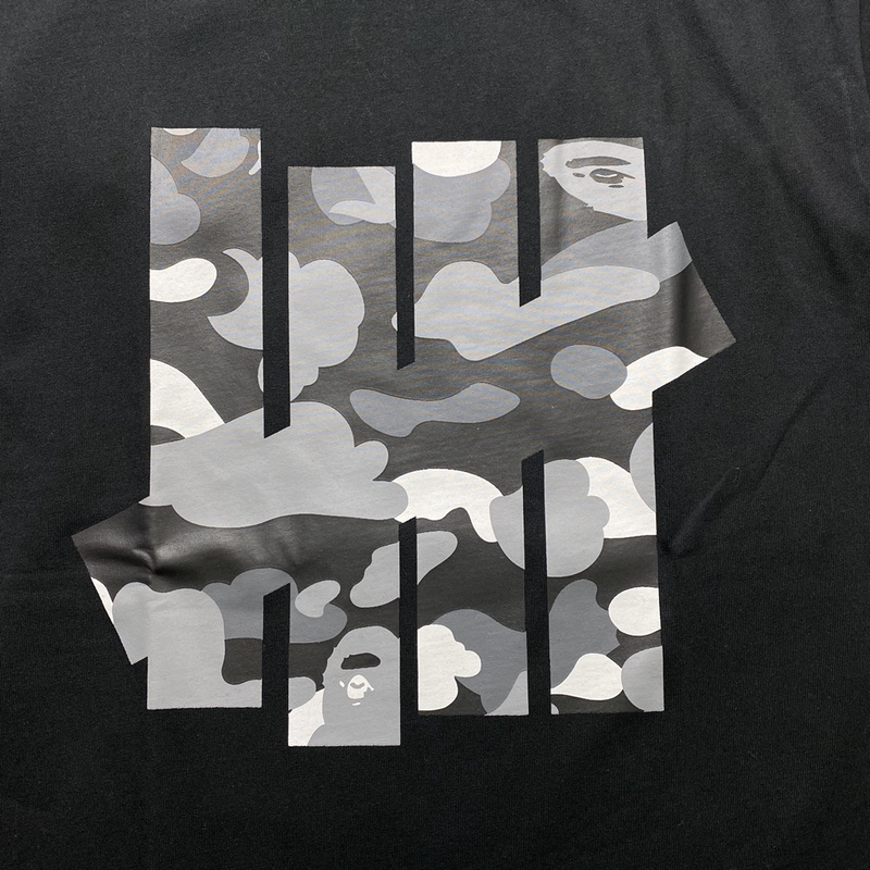 Футболка A Bathing Ape Undefeated "Black" фото № 7