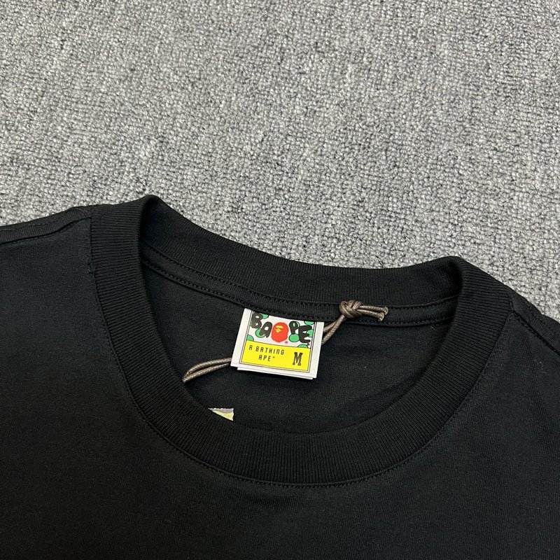 Футболка A Bathing Ape With Graphic Print "Black/Blue" фото № 5