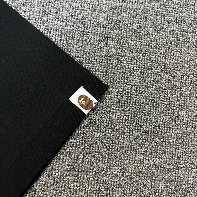 Футболка A Bathing Ape Monkey Camouflage "Black" фото № 4