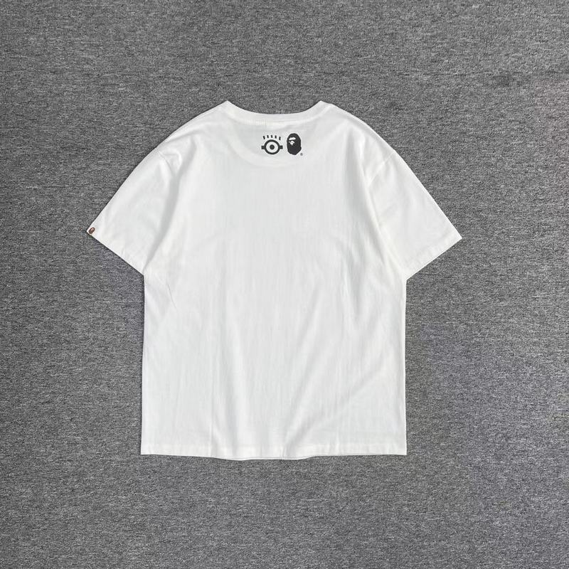 Футболка A Bathing Ape Minions "White" фото № 2