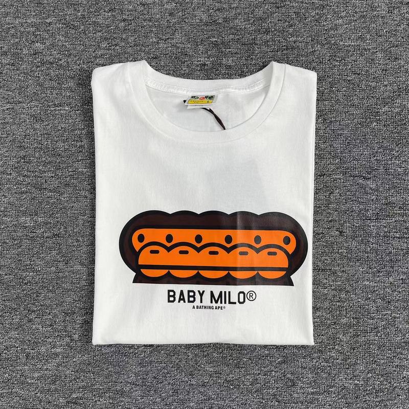 Футболка A Bathing Ape Merging Monkeys "White" фото № 6