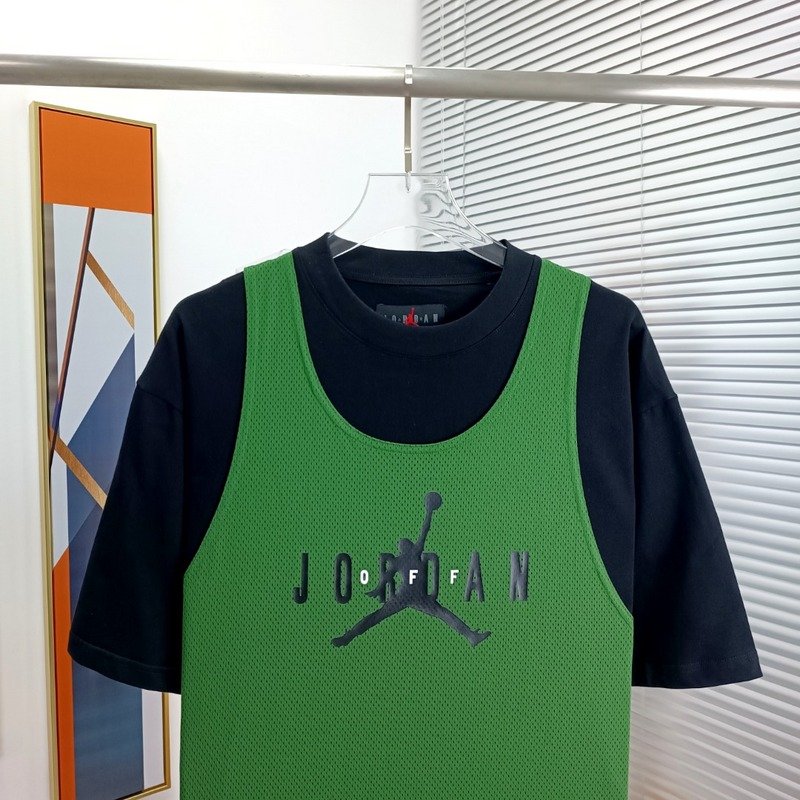 Футболка Air Jordan X Off White With Logo "Green/Black" фото № 7