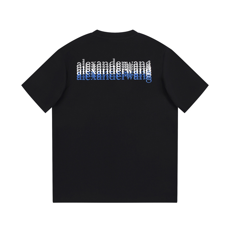 Футболка Alexander Wang With Brand Logo "Black" фото № 2