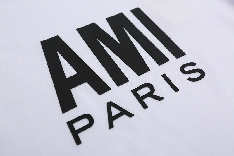 Футболка Amiri Large Brand Logo "White/Black" фото № 4