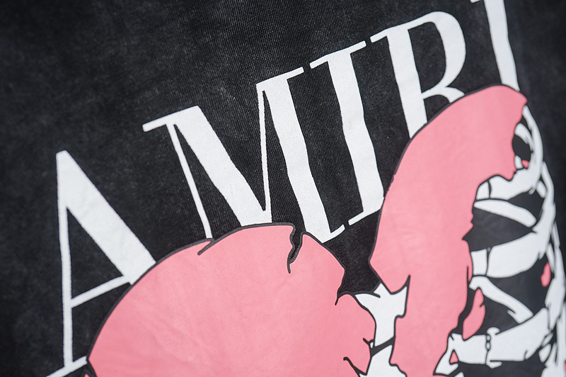 Футболка Amiri Lovers "Black" фото № 5