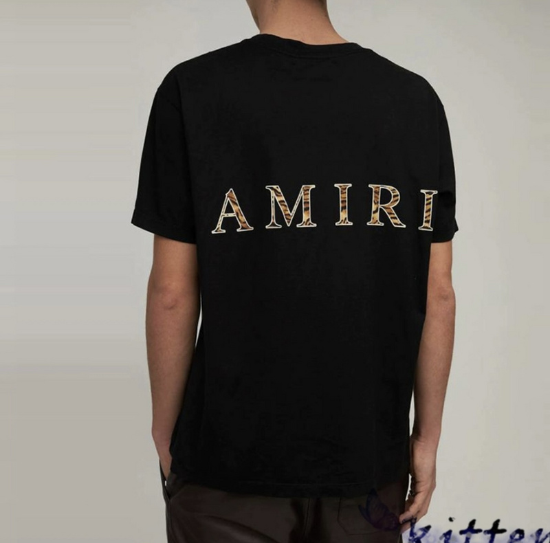 Футболка Amiri Tiger Letters "Black" фото № 2