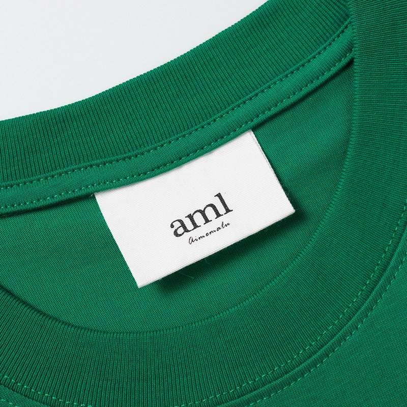 Футболка Amiri Small Red Heart "Green" фото № 5