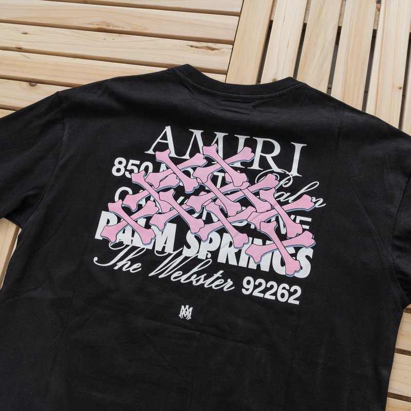Футболка Amiri 850 North Canyon Drive "Black" фото № 3