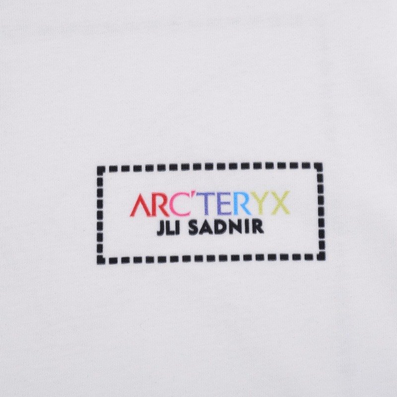 Футболка Arcteryx Multi-Colored Skeleton Print "White" фото № 6