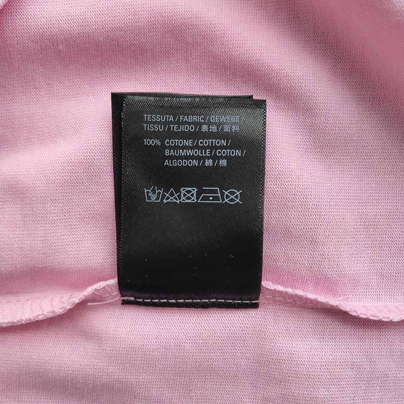 Футболка Balenciaga With Pink Text Logo "Pink" фото № 7