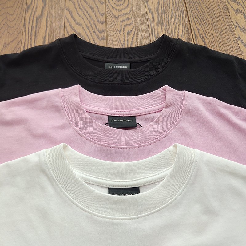 Футболка Balenciaga Rhinestone Letter Logo "White" фото № 6