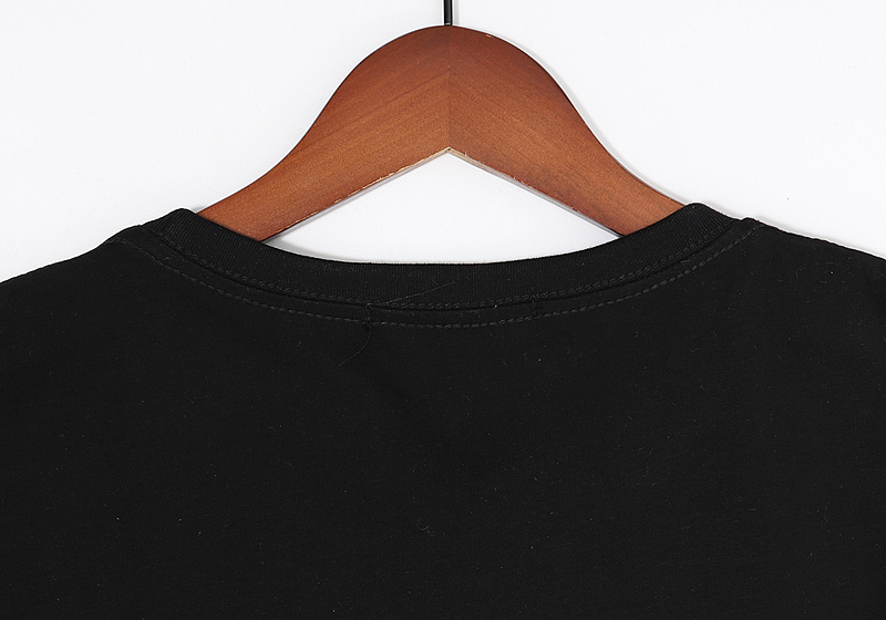 Футболка Balenciaga Leaking Logo "Black" фото № 2