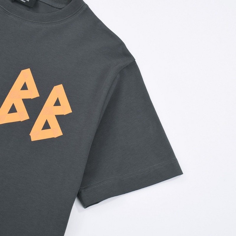 Футболка Balenciaga Sharp Logo "Gray" фото № 7