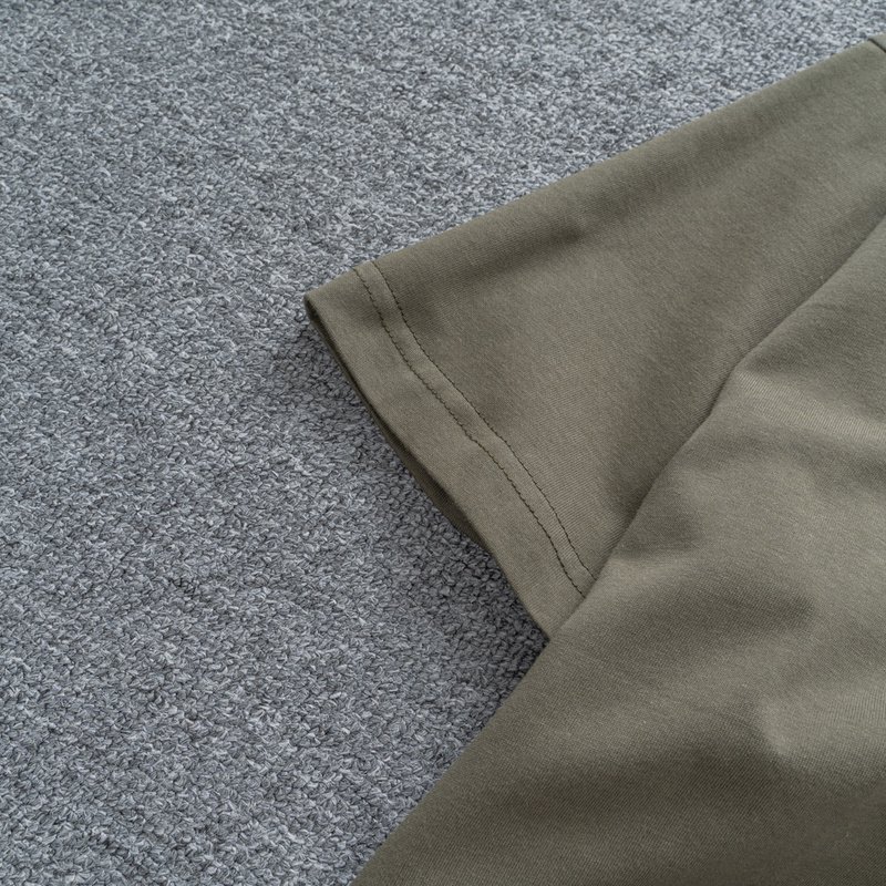 Футболка Balenciaga Logo Imprint "Brown/Gray" фото № 4