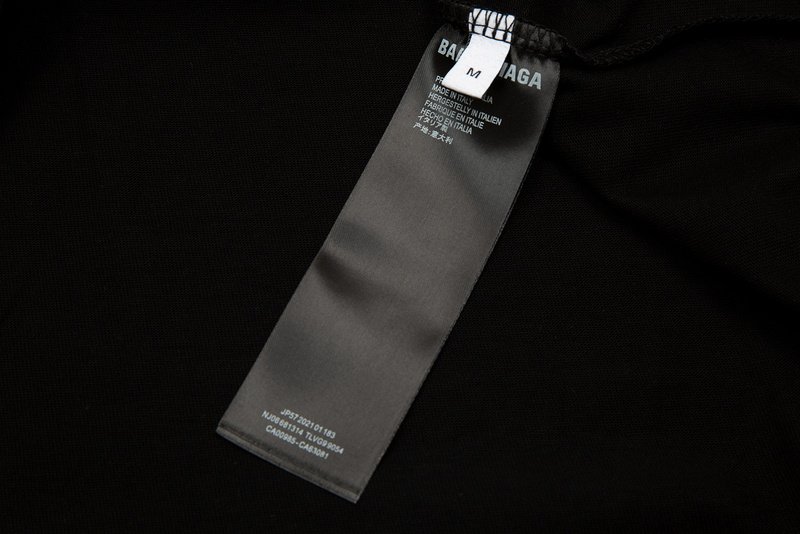 Футболка Balenciaga Crossed Out "Black" фото № 5