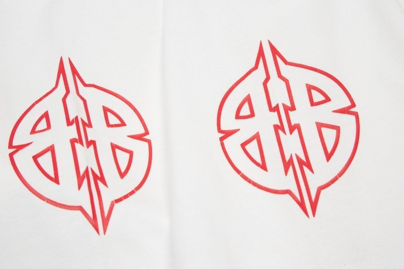 Футболка Balenciaga Gothic Style "White" фото № 4