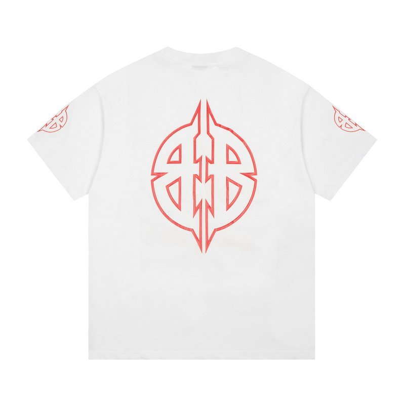 Футболка Balenciaga Gothic Style "White" фото № 7