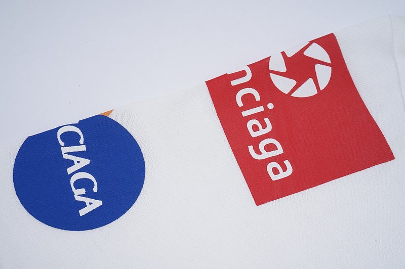 Футболка Balenciaga Logo Images And Signs "White" фото № 7