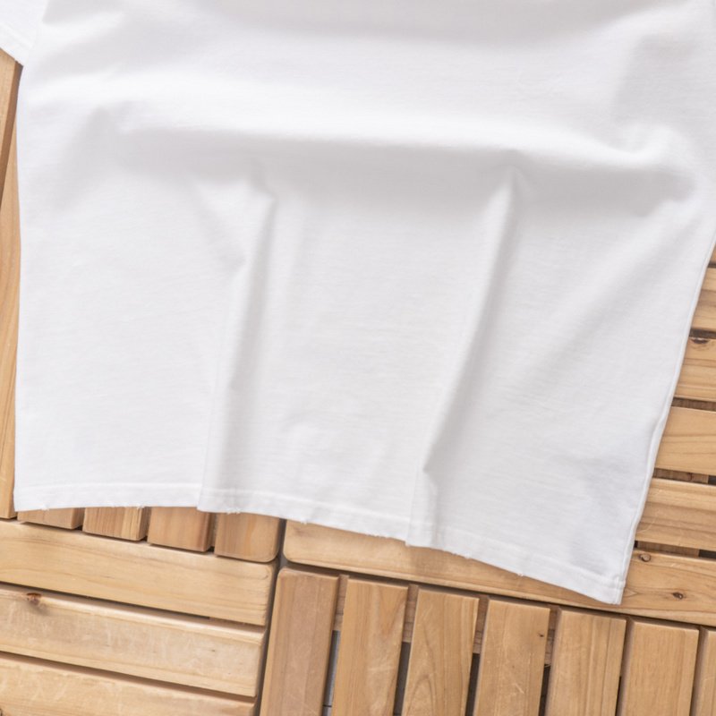 Футболка Balenciaga Logo From Little Pieces "White" фото № 5