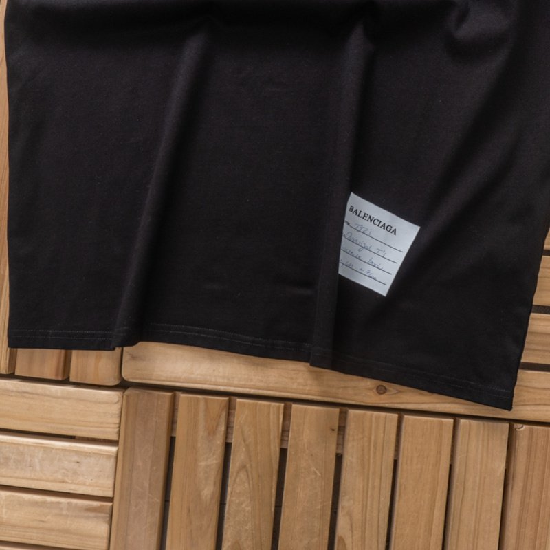 Футболка Casablanca Small Note Print "Black" фото № 6