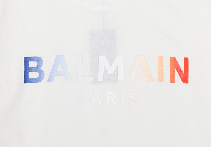 Футболка Balmain Shadow "White" фото № 3