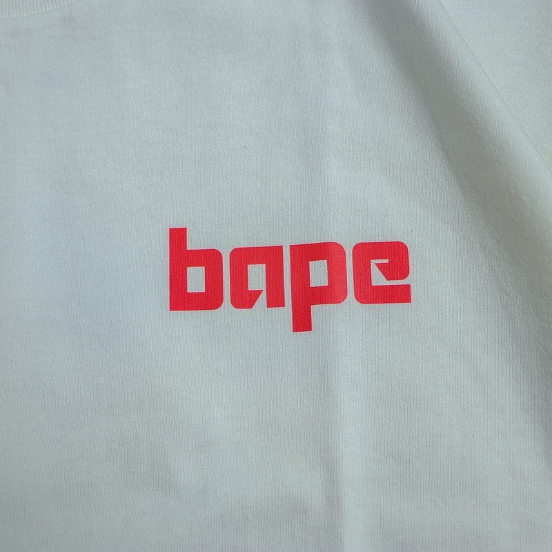Футболка Bape Small Logo Front "White" фото № 5
