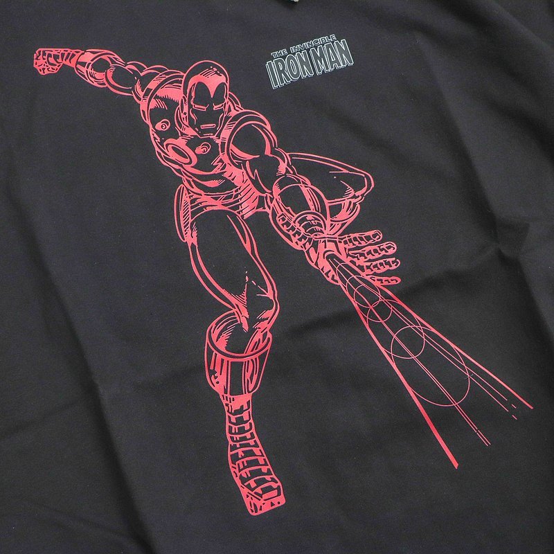 Футболка Bape Iron Man Print "Black" фото № 5