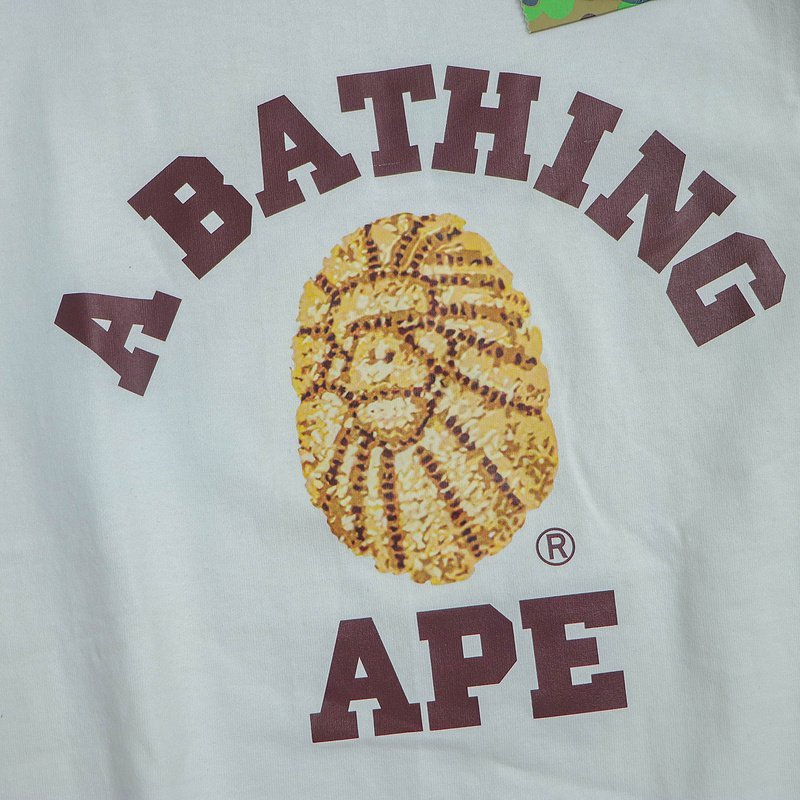 Футболка Bape Monkey-faced Pharaoh "White" фото № 3
