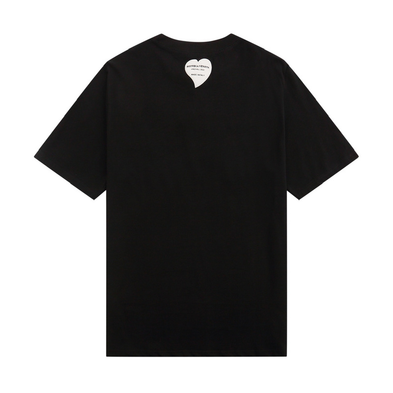 Футболка Bottega Veneta Love "Black" фото № 2