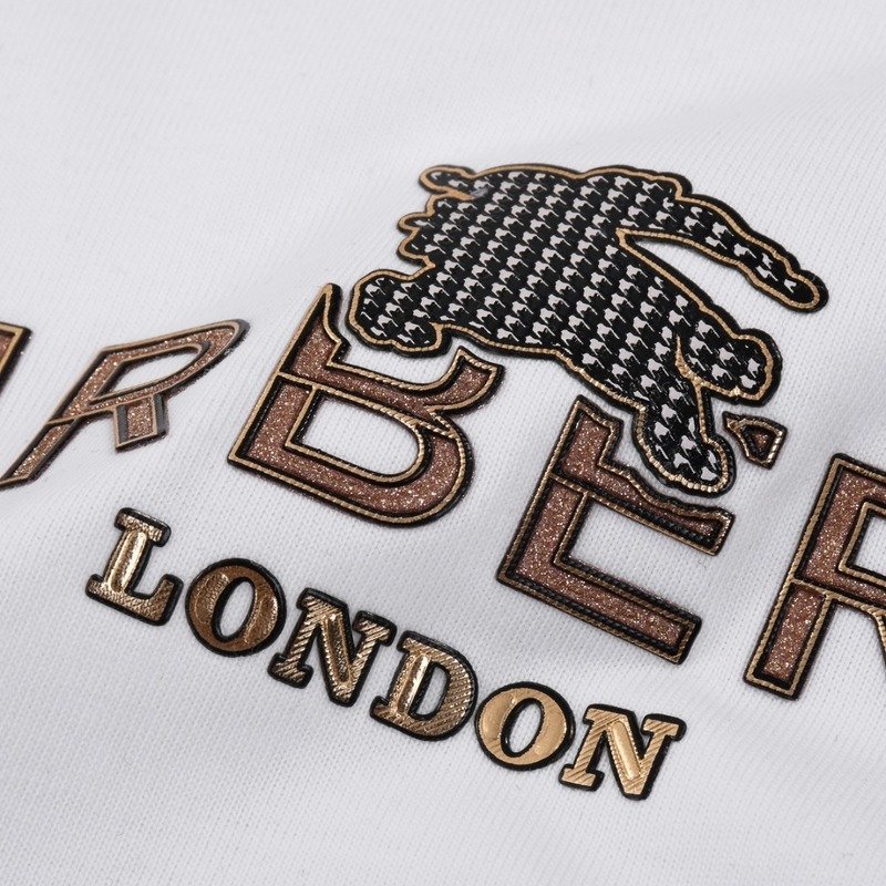 Футболка Burberry Shining Text Effect "White" фото № 7