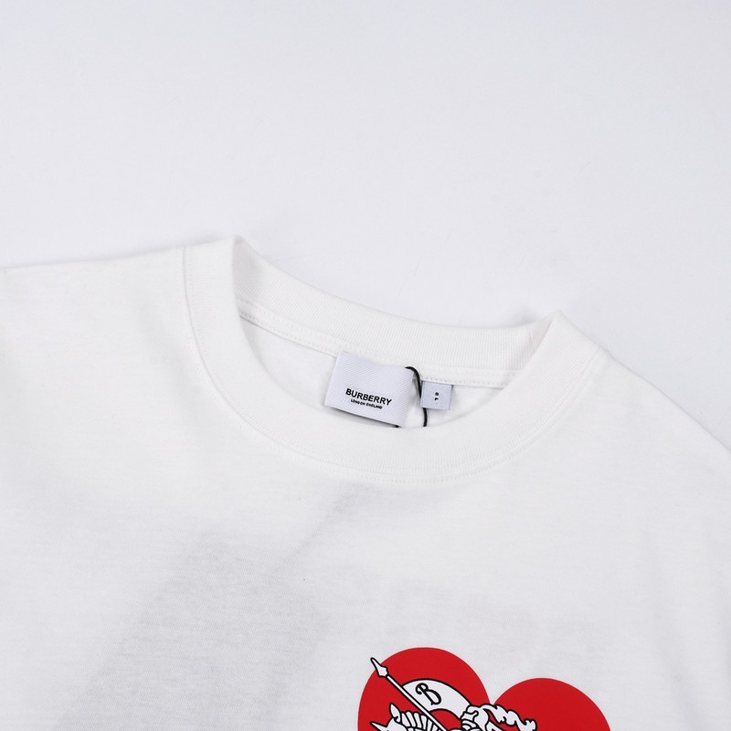 Футболка Burberry Favorite Brand "White" фото № 7