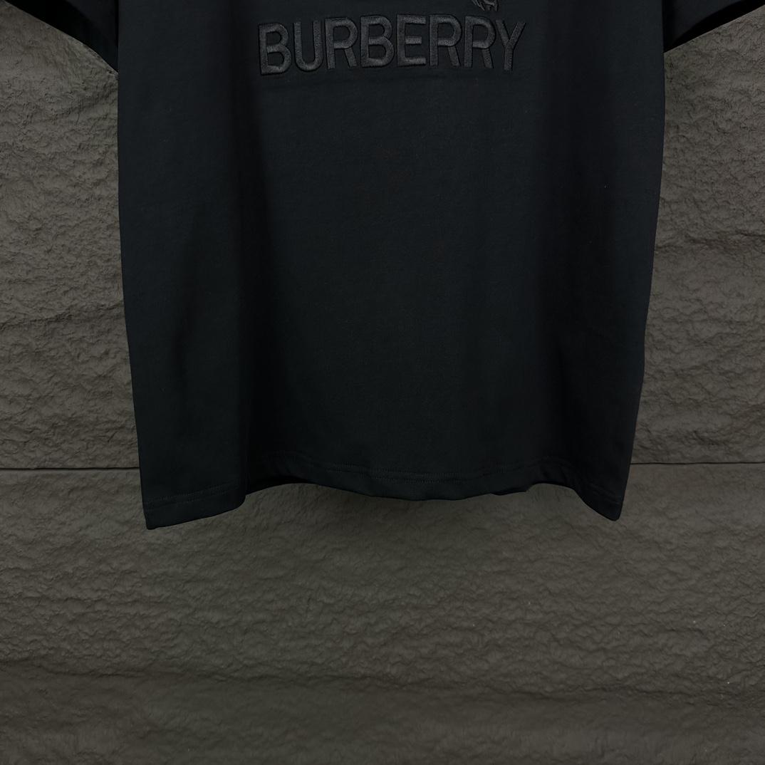 Футболка Burberry Frontside Print Big Black Warrior On The Horse "Black" фото № 6