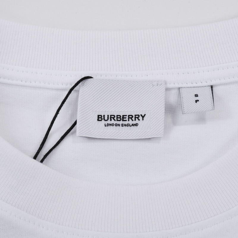 Футболка Burberry With A Sign "White" фото № 2