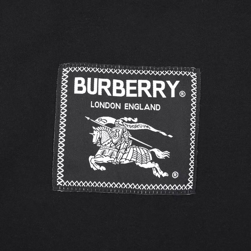 Футболка Burberry Logo Picture "Black" фото № 7