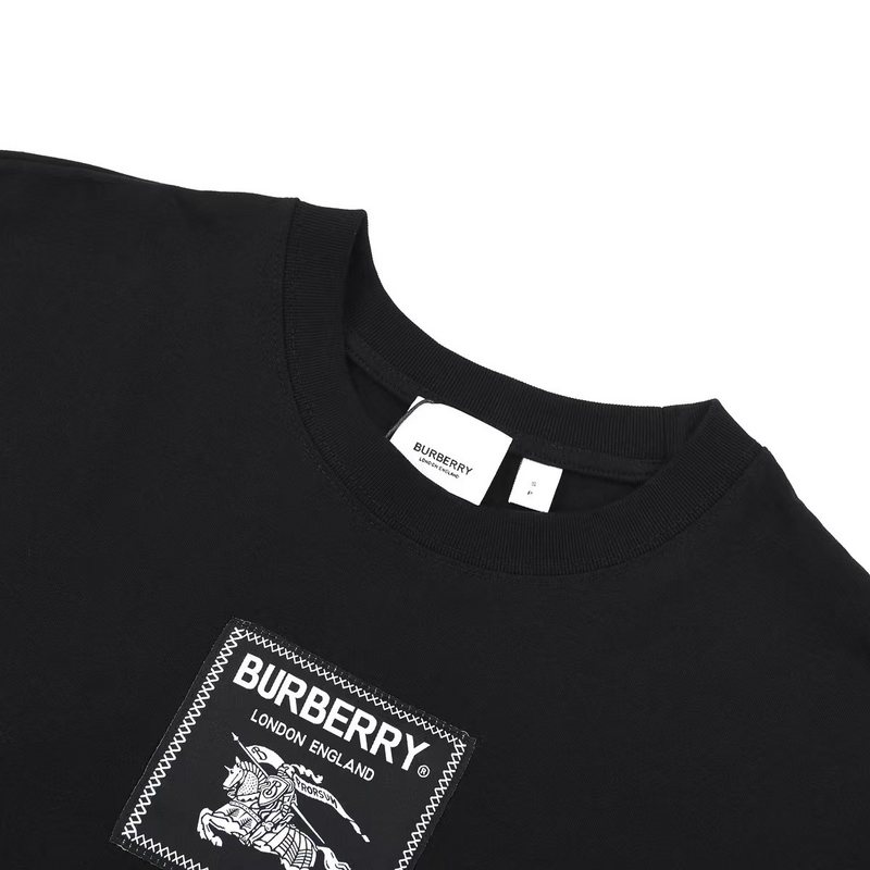 Футболка Burberry Logo Picture "Black" фото № 4