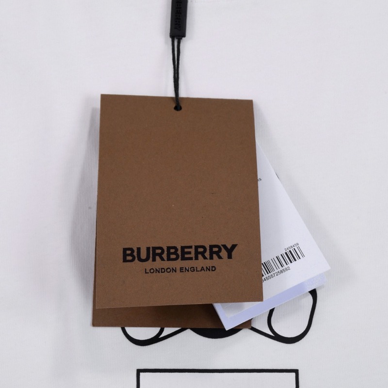 Футболка Burberry Toy Print And Logo "White" фото № 5