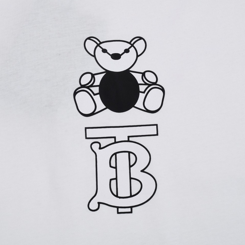 Футболка Burberry Toy Print And Logo "White" фото № 3