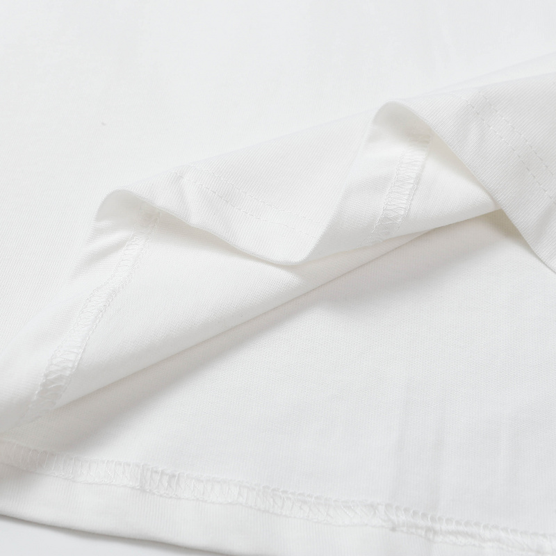 Футболка Burberry With Logo In Circle "White" фото № 5