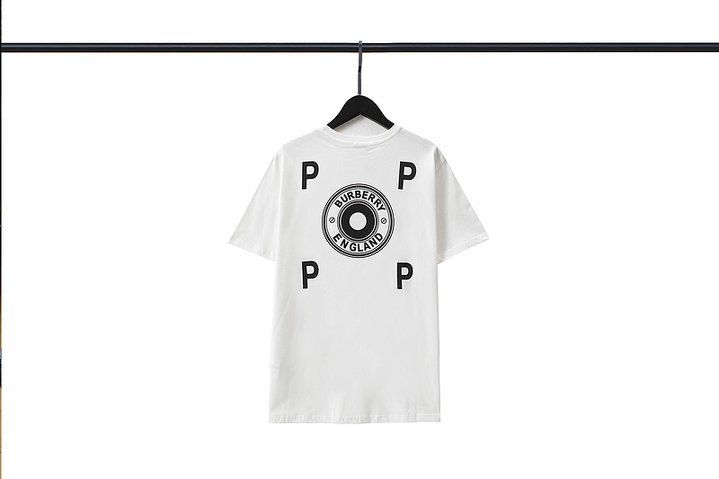 Футболка Burberry Logo With Letters "White" фото № 2
