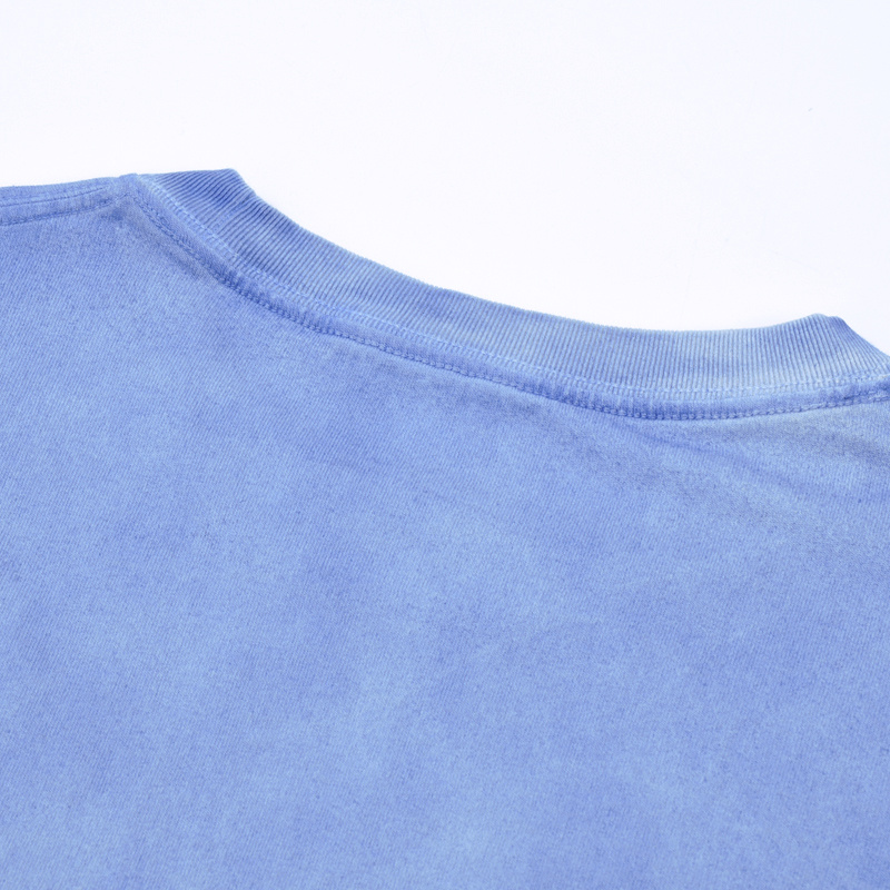 Футболка Burberry Big Logo "Blue" фото № 3