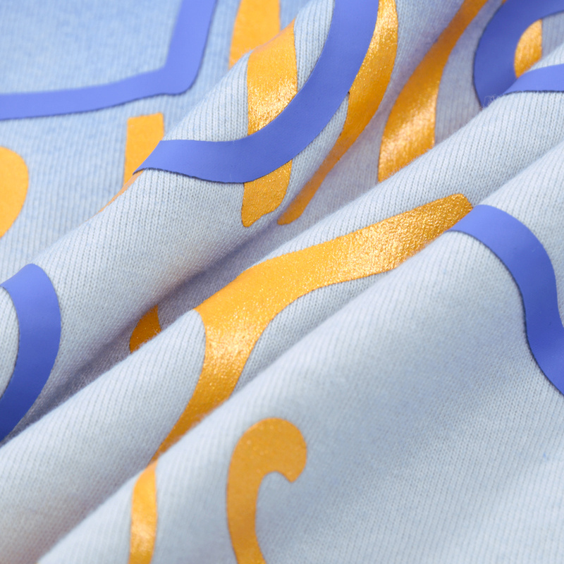 Футболка Burberry Big Logo "Blue" фото № 4